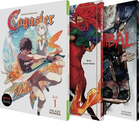 Couverture : ABLAZE Spotlight on Manga Collected Set