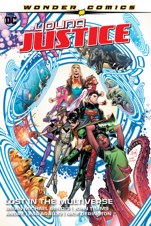 Couverture : Young Justice, tome 2 : Lost in the Multiverse