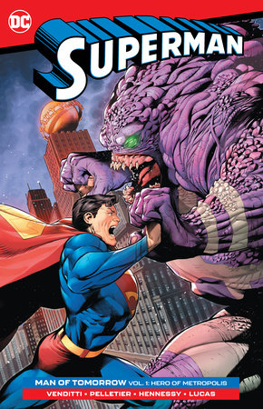 Couverture : Superman : Man of Tomorrow, tome 1 : Hero of Metropolis
