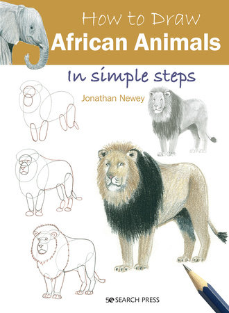 How to Draw African Animals in simple steps by Jonathan Newey:  9781782218715 : Books