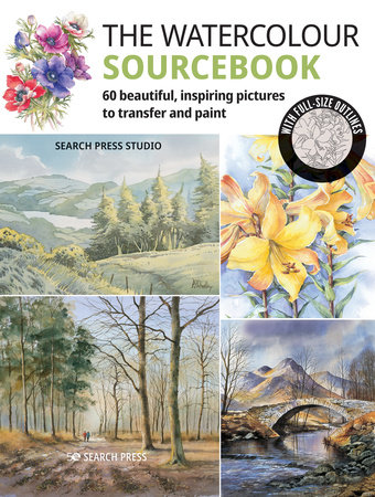 Pocket Watercolor Painting Book, Wonderful Forest Paint with Water