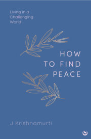 HOW TO FIND PEACE 