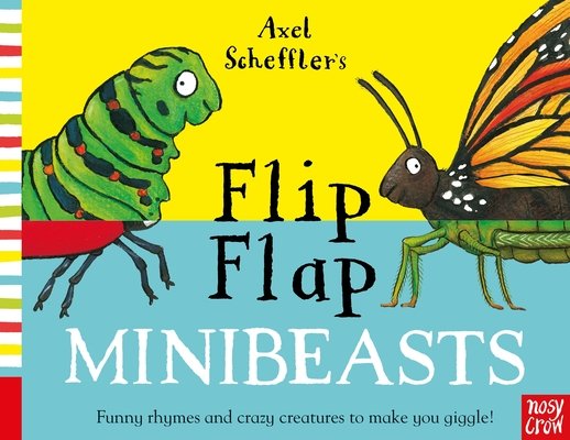 Cover of Axel Scheffler's Flip Flap Minibeasts