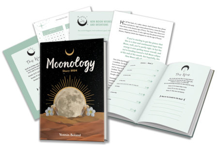 Moonology™ Diary 2024 by Yasmin Boland: 9781788176590