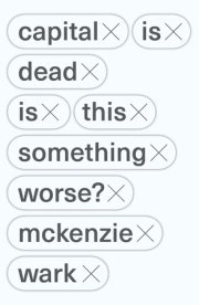 Capital Is Dead 