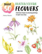 Paint 50: Watercolour Flowers