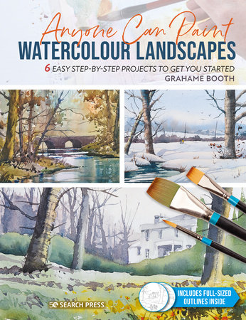 Watercolour Landscape Book, Painting Books for Beginners