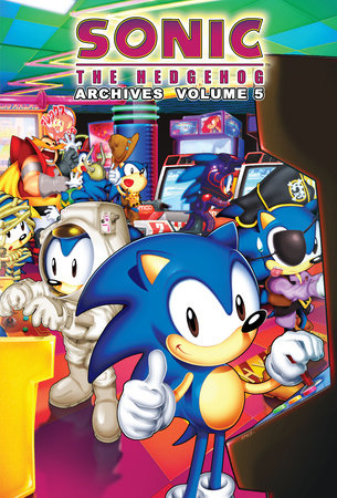Couverture : Sonic the hedgehog archives.