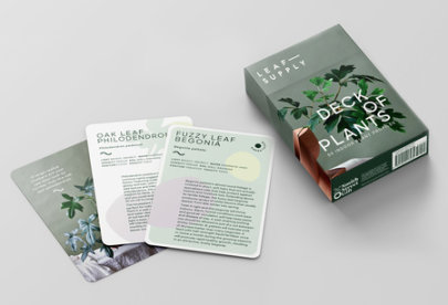 Leaf Supply Deck of Plants - Author Lauren Camilleri and Sophia Kaplan