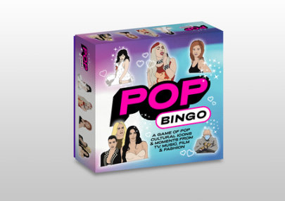 Pop Culture Bingo - Illustrated by Niki Fisher
