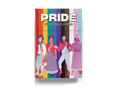 Pride playing cards - Illustrated by Phil Constantinesco