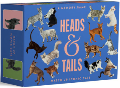 Heads & Tails: A Cat Memory Game - Illustrated by Marta Zafra