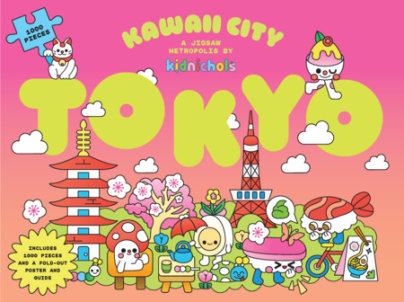 Kawaii City: Tokyo - Illustrated by Kidnichols