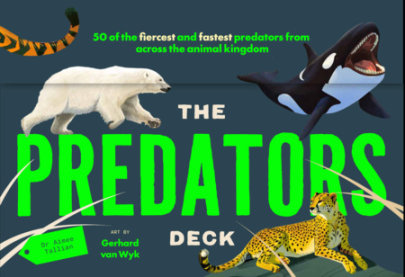The Predators Deck - Author Dr. Aimee Tallian, Illustrated by Gerhard van Wyk