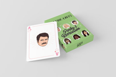 Parks and Recreation Playing Cards - Illustrated by Chantel de Sousa