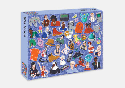90s Icons Jigsaw Puzzle - Illustrated by Niki Fisher