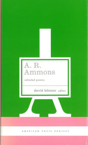A. R. Ammons: Selected Poems 