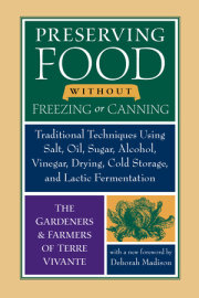 Preserving Food without Freezing or Canning 