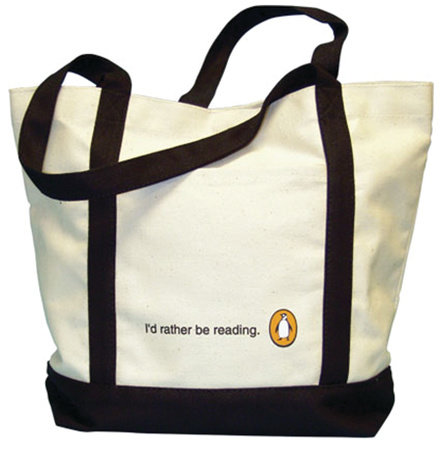 Penguin random discount house tote bag