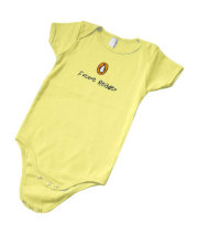 Onesie: Future Reader (6-12 mos) Yellow 