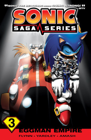 Couverture : Sonic saga series: Eggman Empire
