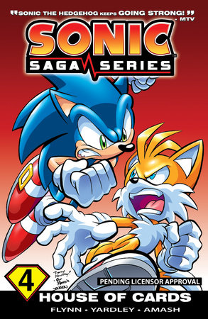 Couverture : Sonic saga series: House of cards