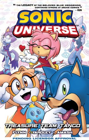 Couverture : Sonic universe: Treasure team tango