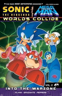 Couverture : Sonic the Hedgehog Mega Man: worlds collide : Into the warzone