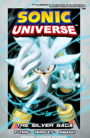 Couverture : Sonic universe: Silver saga