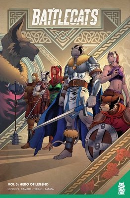 Couverture : Battlecats, tome 3 : Hero of Legend