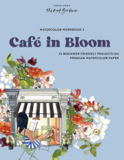 Watercolor Workbook: Café in Bloom