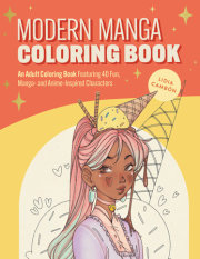 The Modern Manga Coloring Book 