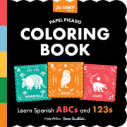 Papel Picado Spanish Coloring Book 