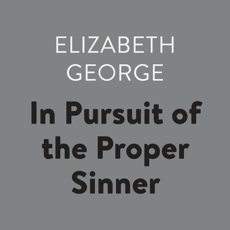 In Pursuit of the Proper Sinner Cover