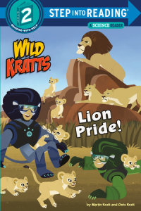 Book cover for Lion Pride (Wild Kratts)