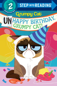 Book cover for Unhappy Birthday, Grumpy Cat! (Grumpy Cat)