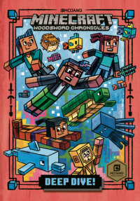 Book cover for Deep Dive! (Minecraft Woodsword Chronicles #3)