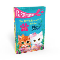 Book cover for Purrmaids Fin-tastic Adventures 1-4 Gift Set