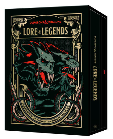 Lore & Legends [Special Edition, Boxed Book & Ephemera Set] by Michael  Witwer, Kyle Newman, Jon Peterson, Sam Witwer, Official Dungeons & Dragons 