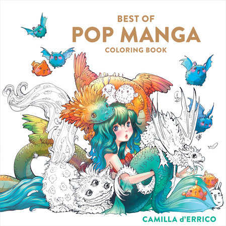 THE MANGA ARTIST'S COLORING BOOK--GIRLS! Fun Female Characters to Color 