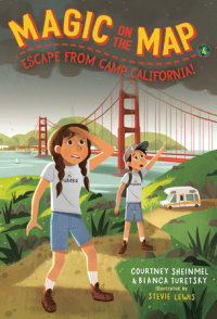 Book cover for Magic on the Map #4: Escape From Camp California
