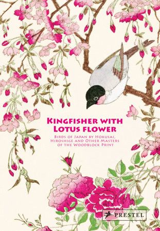 Kingfisher with Lotus Flower