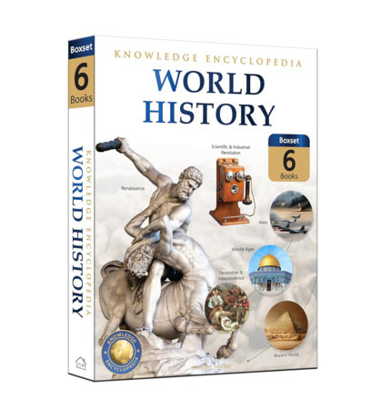 World History - Collection of 6 Books : Knowledge Encyclopedia For