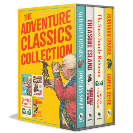 The Adventure Classics Collection (Set of 4 Books) by Daniel Defoe