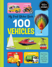 My First 100 Vehicles Stickers 