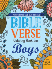 Motivational and Inspirational Bible Verses Coloring Book For Boys 