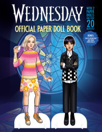 Book cover for Wednesday: Official Paper Doll Book