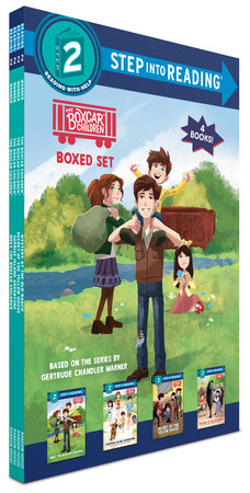 Cover of Boxcar Children Step into Reading Boxed Set #1