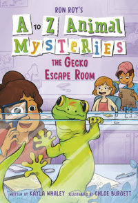 Cover of A to Z Animal Mysteries #7: The Gecko Escape Room cover