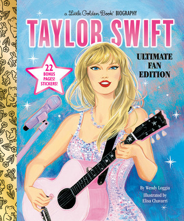 Taylor Swift Ultimate Fan Edition Little Golden Book Biography book cover